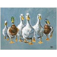 The Art Group Louise Brown (Reservoir Ducks) 30x40cm Canvas
