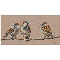 The Art Group Louise Brown (Bird Talk) 30x60cm Canvas