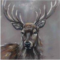 The Art Group Louise Brown (Stag) 40x40cm Canvas