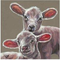 The Art Group Louise Brown (Spring Lambs) 40x40cm Canvas