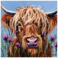 The Art Group Louise Brown (Highlander) 40x40cm Canvas