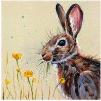 The Art Group Louise Brown (Buttercup Bunny) 40x40cm Canvas