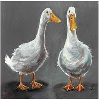 The Art Group Louise Brown (What's Up Duck) Canvas 40x40cm