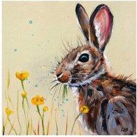 The Art Group Louise Brown (Buttercup Bunny) 60x60cm Canvas