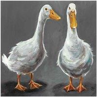 The Art Group Louise Brown (What's Up Duck) Canvas 60x60cm