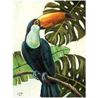 The Art Group Louise Brown (Tropical Toucan) 60x80cm Canvas