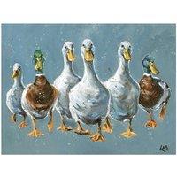 The Art Group Louise Brown (Reservoir Ducks) 60x80cm Canvas