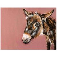 The Art Group Louise Brown (Delightful Donkey) 60x80cm Canvas