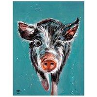 The Art Group Louise Brown (Piggy On The Run) 60x80cm Canvas