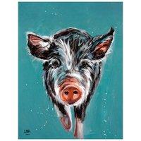 The Art Group Louise Brown (Piggy On The Run) 30x40cm Canvas