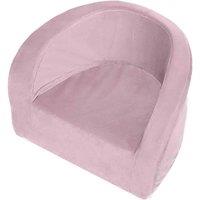 Misioo Velvet Armchair Lilac - 53 x 53 x 40 cm, Purple