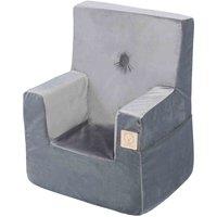 Misioo Foldie Seat with Side Pocket Grey - 43 x 33 x 50 cm, Grey