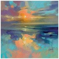 The Art Group Scott Naismith (Cerulean Cyan Study) 85x85cmcm