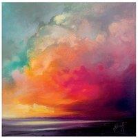 The Art Group Scott Naismith (Sunset Cumulus Study 1) 85x85cmcm