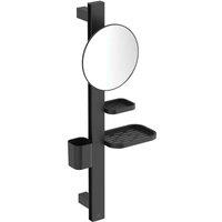 Ideal Standard Alu Beauty Bar Small 200Mm Mirror Silk Black, Black