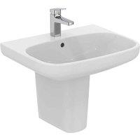 Ideal Standard I.life A 60Cm Basin And Semi-pedestal Pack, White