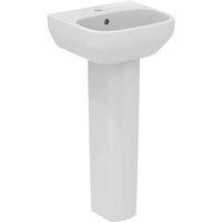 Ideal Standard I.life A 40Cm Handrinse Basin With Full Pedestal Pack, White