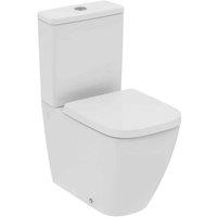 Ideal Standard I.life S Close Coupled Back To Wall Toilet 6 4 Litre Cistern And Slow Close Seat Pack, White