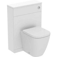 Ideal Standard I.life S Matt White Wc Unit Back To Wall Toilet Matt White Worktop And Soft Close Seat Pack, White