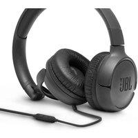 JBL T500 in Black - On Ear Lightweight, Foldable Headphones with Pure Bass Sound