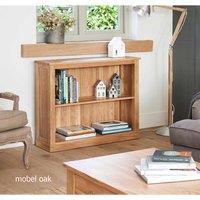 Baumhaus Mobel Oak Low Bookcase, Brown