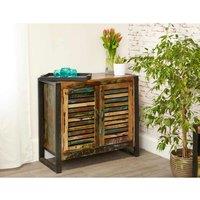 Baumhaus Urban Chic 2 Door Small Sideboard, Multi