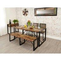 Baumhaus Urban Chic Dining Table Large, Multi