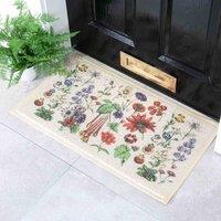 Artsy Doormats Multi Botanicals Doormat 70 X 40Cm , Multi