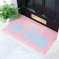 Artsy Doormats Blue C'est La Vie Doormat 70 X 40Cm , Blue