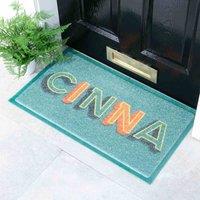 Artsy Doormats Green Cinna Doormat 70 X 40Cm , Green