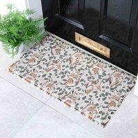 Artsy Doormats Multi Fox Doormat 70 X 40Cm , Multi