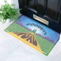 Artsy Doormats Multi Goodbye Yellow Brick Road Doormat 70 X 40Cm , Multi