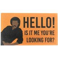 Artsy Doormats Orange Is It Me You're Looking For Doormat 70 X 40Cm , Orange