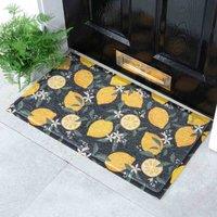 Artsy Doormats Multi Lemons Doormat 70 X 40Cm , Multi