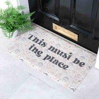 Artsy Doormats Multi This Must Be The Place Doormat 70 X 40Cm , Multi