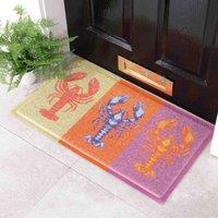 Artsy Doormats Multi Lobster Doormat 70 X 40Cm , Multi
