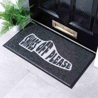 Artsy Doormats Black Shoes Off Doormat 70 X 40Cm , Black