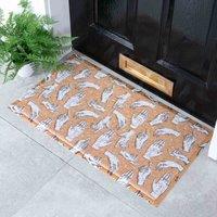 Artsy Doormats Orange Palm Reader Doormat 70 X 40Cm , Orange