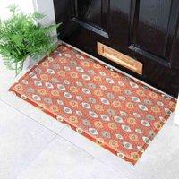Artsy Doormats Red Star Eyes Doormat 70 X 40Cm , Red