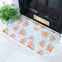 Artsy Doormats Blue Watermelon Doormat 70 X 40Cm , Blue