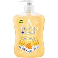 Astonish Protect And Care Milk Honey Antibacterial Handwash 600Ml, Cream
