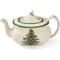 Spode Christmas Tree Teapot, Cream