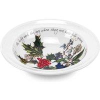 Portmeirion The Holly And The Ivy Set Of 6 Bowls, Cream
