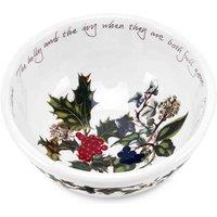 Portmeirion The Holly And The Ivy Set Of 6 14Cm Salad, Cream