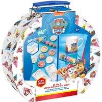 Totum Paw Patrol 2 In 1 Creative Suitcase - A Diamond Painting And Charm Bracelet Suitcase