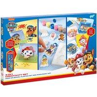Totum Paw Patrol 3 In 1 Creative Set - An Iron On Beads Plaster And Pixel Paint Triple Pack, Multi