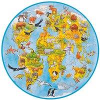 Goki Xxl World Puzzle, Multi