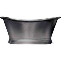 B C Designs BC Designs 1500Mm Boat Bath - Tin Outer Tin Inner Tin, Grey
