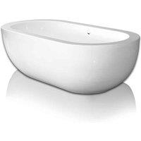 B C Designs BC Designs Ovali 1690 X 800 Bath waste Included White, White