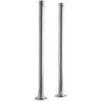 B C Designs BC Designs Standpipes 660X40 Freestanding Legs Chrome, Silver